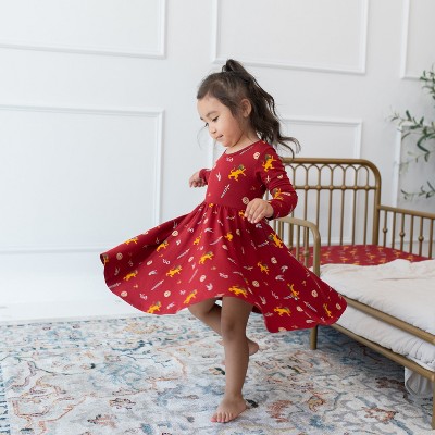 Long Sleeve Twirl Dress in Gryffindor™
