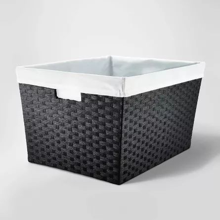 My wife told me to bring down the black and white laundry basket. I brought  this down and she got annoyed that I brought the wrong one. :  r/mildlyinfuriating