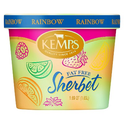 Kemps Rainbow Frozen Sherbet - 54oz