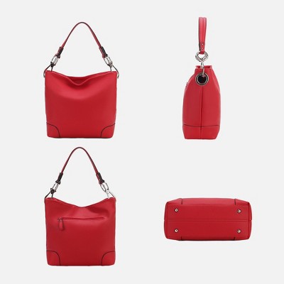 MKF Collection Hobo Shoulder Bag with Wristlet Set, Viviana | MKF Collection by Mia K - Taupe — фото 6