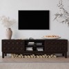 KWPZQEB TV Stand for TVs up to 75 inch, Mid Century Modern TV Console, Entertainment Center with 4 Drawers for Living Room - 3 of 4