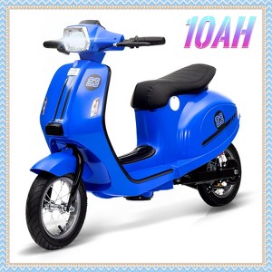 Jojoka Electric Moped Scooter for Kids, 24V 350W Suitable for Big Kids, Powerful Motor, Dual Driving Modes, Rear Brake, Twist Grip Throttle - 1 of 4
