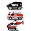 Maxx Action Rescue Vehicle 3pk - Ambulance, Firetruck and Helicopter - 3 of 4