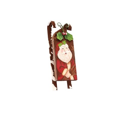 Gallerie II Santa Sled Christmas Xmas Ornament