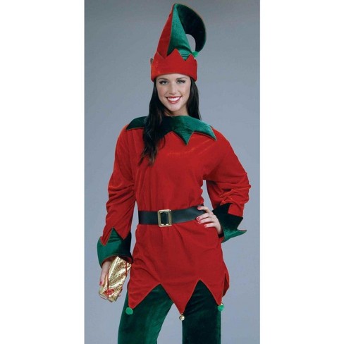 Santa s Helper Christmas Elf Costume Adult Target