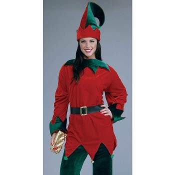 Santa's Helper Christmas Elf Costume Adult