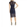 Women's Imogen Lace Mock Neck Sleeveless Cocktail Dress - BARDOT - 3 of 4