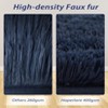 Luxury Shag Area Rugs for Living Room Bedroom Non-Slip Fluffy Soft Shaggy Rug Carpet Indoor Plush 8x10 Rug for Kids Play Room Nursery Home Dorm Decor - 2 of 4