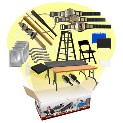 30 Piece MASSIVE Wrestling Figure Accessory Pack for WWE & AEW Wrestling Action Figures