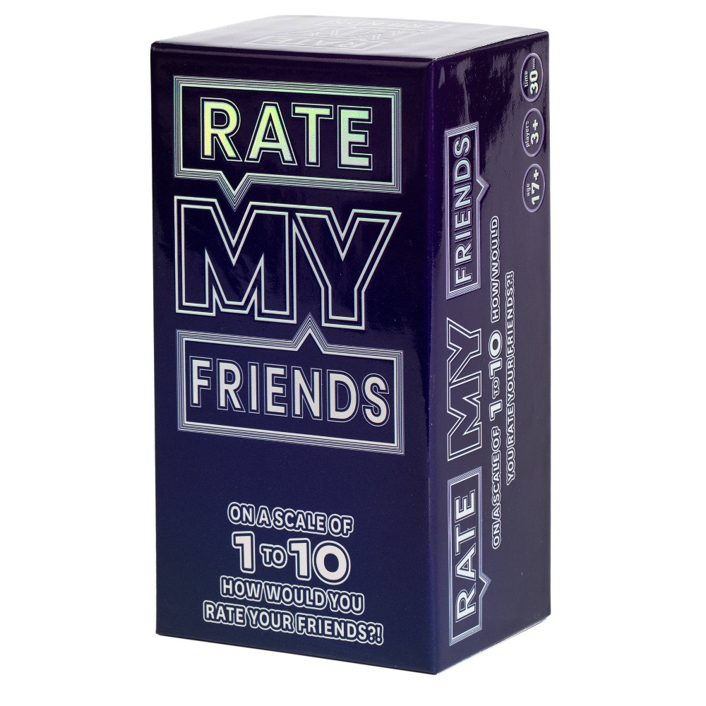 Dyce Games Rate My Friends Party Game