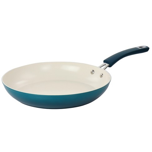 Blue Diamond Ceramic Non-Stick Covered Skillet with Lid 12in
