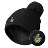 Dalix Sorcerer Frog Cable Knit Pom Beanie - 4 of 4