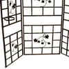 71" 3pc Patio Screen - Hammertone Bronze - Oakland Living: Steel Privacy Divider, Weather-Resistant - 3 of 4
