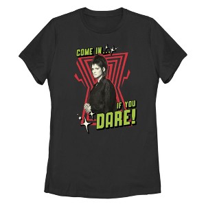 Women's Beetlejuice Beetlejuice Lydia Deetz Come In If You Dare T-Shirt - 1 of 4