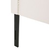 Queen/Full Killian Headboard Tufted Modern and Contemporary Upholstered Fabric Headboard-Christopher Knight Home - 3 of 4