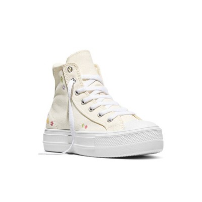Женские кроссовки Converse Women's Platform High Top Sneakers - Cream Fruit 6.5 — фото 5