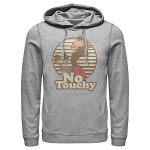 Men's The Emperor's New Groove Kuzco No Touchy Pull Over Hoodie - 1 of 3