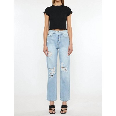 Women's PAULA 90'S STRAIGHT FIT JEANS - KanCan