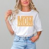 Simply Sage Market Women's Mom Checkered Box Puff Print Short Sleeve Graphic Tee - 2 of 4