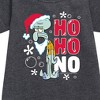 - SpongeBob SquarePants - Ho Ho No Graphic Short Sleeve Fleece Dress - 2 of 4