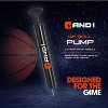 AND1 Nitegame LED Light Up Basketball, Glow in The Dark, Regulation Size 7 (29.5”), Made for Indoor/Outdoor, Sold Deflated, Black/Orange - 4 of 4