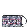 Sakroots Women's Artist Circle Smartphone Crossbody, Navy One World - 4 of 4
