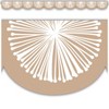 Teacher Created Resources® Natural Poms Scalloped Die-Cut Border Trim, 35 Feet Per Pack, 6 Packs - 3 of 4
