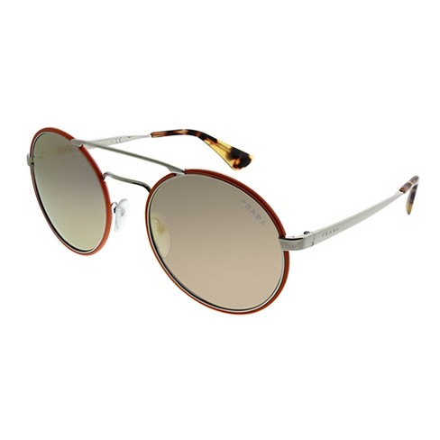 Prada women's round outlet 54mm sunglasses