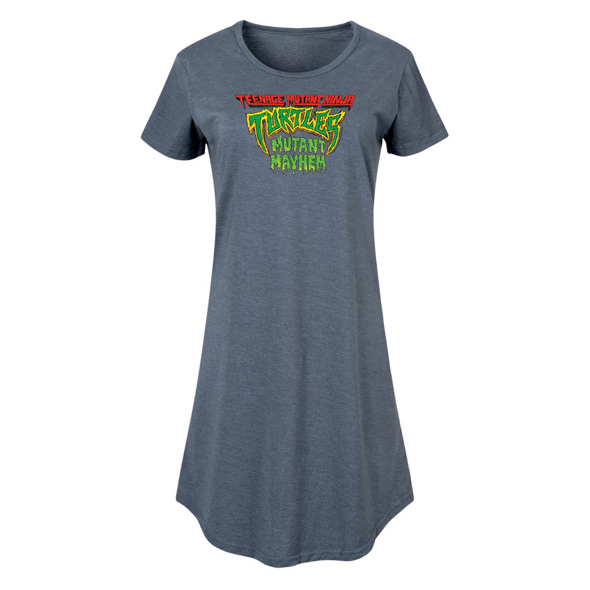 Women's - Teenage Mutant Ninja Turtles - Movie Logo Graphic T-shirt Dress