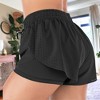 Anna-Kaci Active Women's Running Shorts Double Layer Fitness Workout Athletic Shorts - 2 of 4