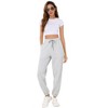 Baggy Sweatpants for Women High Waisted Summer Lounge Pants with Pockets - 4 of 4