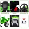 12V Kids Battery Powered Electric Tractor with Trailer, Toddler Ride On Car with Remote Control - 3 of 4