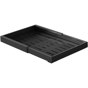 No-Drill Adhesive Pull-Out Organizer - Fixed sliding shelf for under-sink cabinet storage in the kitchen. - 1 of 4