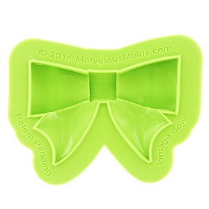 Marvelous Molds Elisa Strauss Vintage-Bow Silicone Fondant Mold - 1 of 3