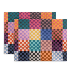 Schatzi Brown Alice Check Multi Placemats - Deny Designs - 1 of 2