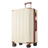 Wooakway Luggage Sets 3 Piece 20"/24"/28", Expandable Hard shell ABS Suitcases with Double Spinner - 2 of 4