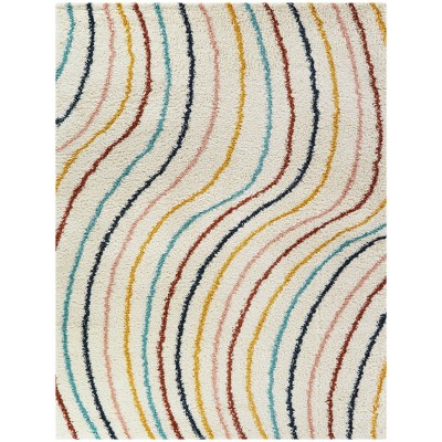 Image of 5'2"x7' Cool Wave Kids' Shag - Balta Rugs