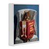 Stupell Industries Squirrel Reading Sassy Book, 24" x 24" - 3 of 4