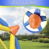 INFURNIC Baby Activity Gyms Outdoor Climbing Dome Jungle Gym for Kids with Safety Hand Grips, Multicolor, 126"*126"*59.1" - 3 of 4