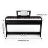 Garvee Digital Piano, Full Size 88 Key Weighted Hammer Keyboard Piano, Portable Electric Keyboard Piano for Beginner/Adults with Sustain Pedal - 2 of 4