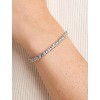 Silver Diamond Accent Tennis Bracelets Bracelets with Accent S-Link Chain - 4 of 4