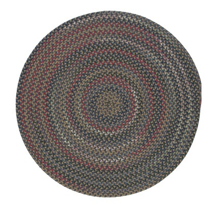 Colonial Mills Wayland Round Area Rug - Blue 4x4