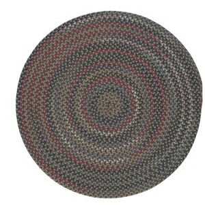 Colonial Mills Wayland Round Area Rug - Blue 4x4 - 1 of 2