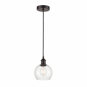 Athens - 1 Light Mini Pendant In Industrial Style-8.88 Inches Tall and 6 Inches Wide - 1 of 1