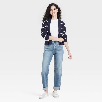 Women's High-Rise Straight Ankle Jeans - Universal Thread