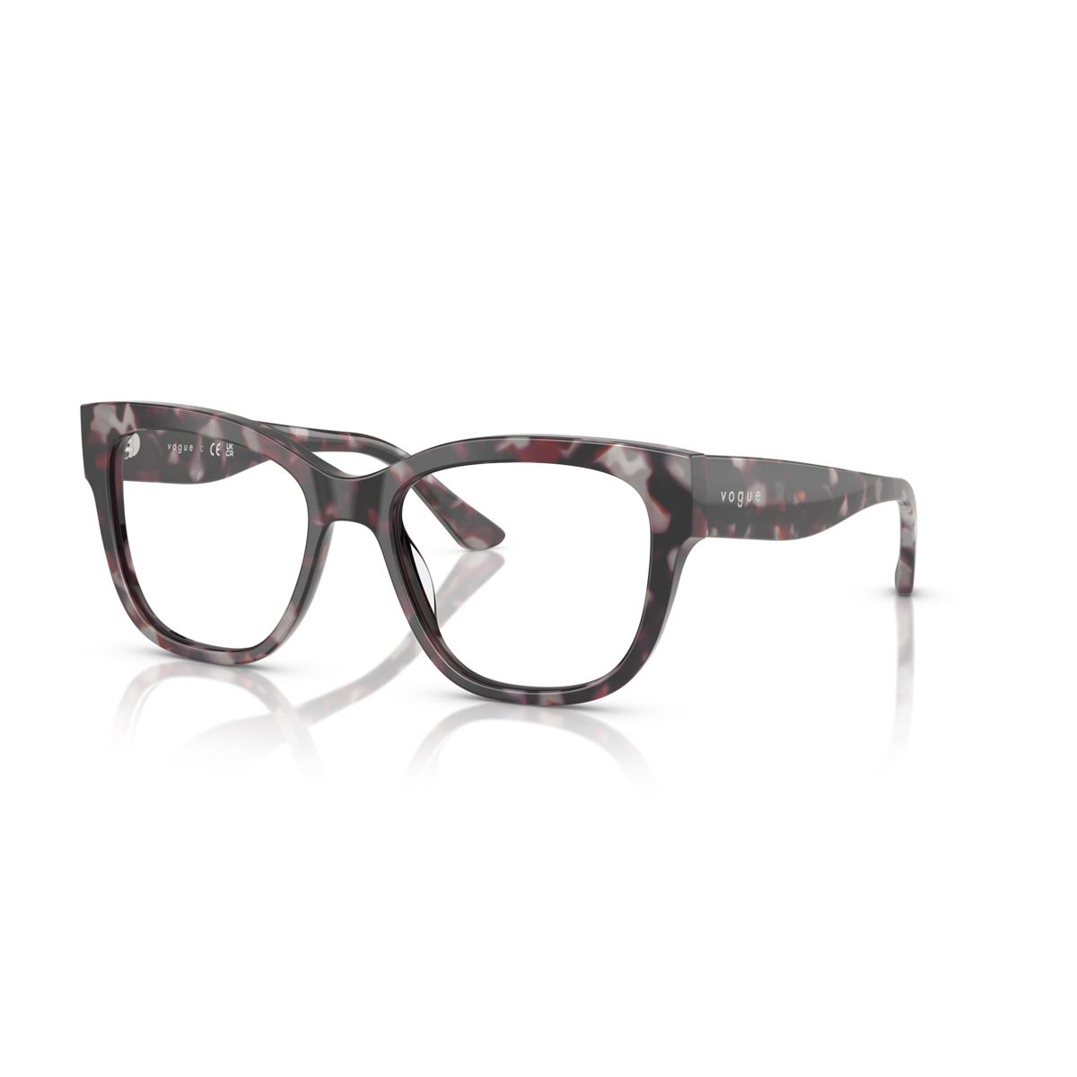 Vogue Eyewear VO5605 53mm Woman Square Eyeglasses Demo Lens Lens