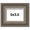 PosterPalooza | Photo Size Weathered Black Picture Frame - UV Acrylic, Foam Board Backing, Hanging Hardware - 2 of 4