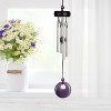Woodstock Chimes Signature Collection, Precious Stones Chime, 12'' Amethyst Wind Chime PSAM - image 2 of 4