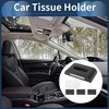 Unique Bargains Car Tissue Holder with Anti-slip Mat and Number Plate PU 9.25"x5.12"x1.77" 1 Pc - 2 of 4