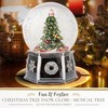 Spode Christmas Tree 6.5" Musical Snow Globe (We Wish You A Merry Christmas),6.5 Inch - image 2 of 4